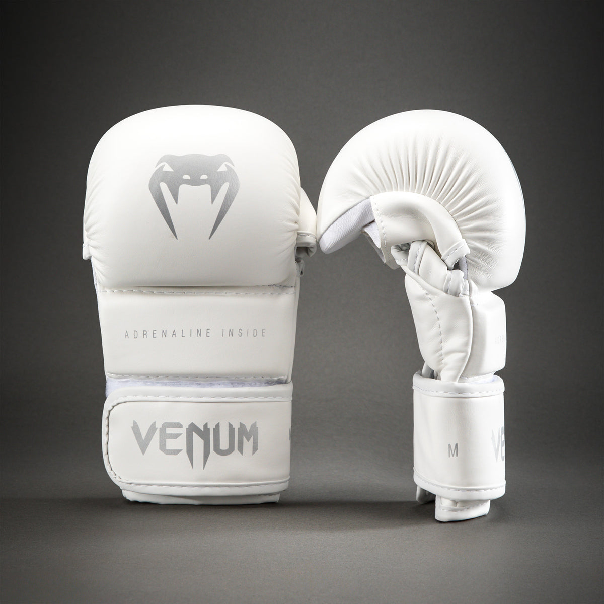 Gants de sparring Venum Contender 1.5 - Blanc/Argent - product-type_Gants de MMA