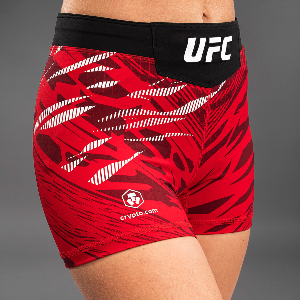 Short de compression pour Femmes UFC Fusion by Venum Authentic Fight Night - Coupe Courte - Rouge - product-type_Shorts de compression