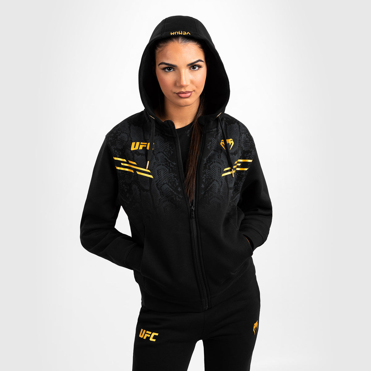 Sweatshirt zippé à capuche pour Femmes UFC Adrenaline by Venum Replica - Champion - product-type_Vestes