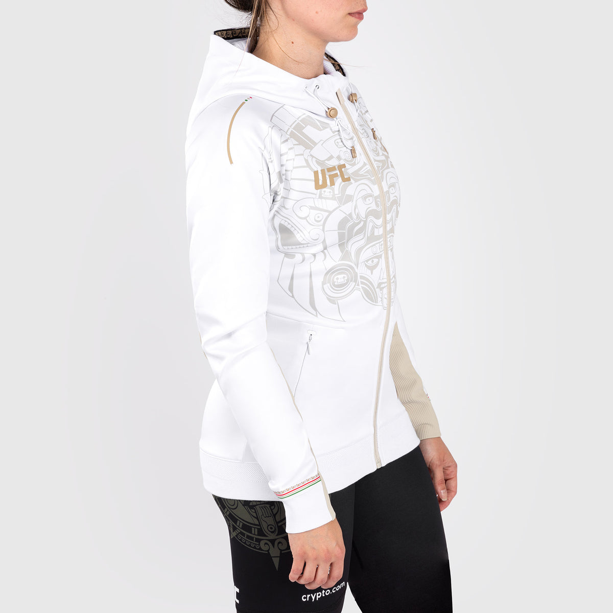Noche UFC by Venum Authentic Fight Night Sweat à capuche pour femme - Blanc - product-type_Vestes