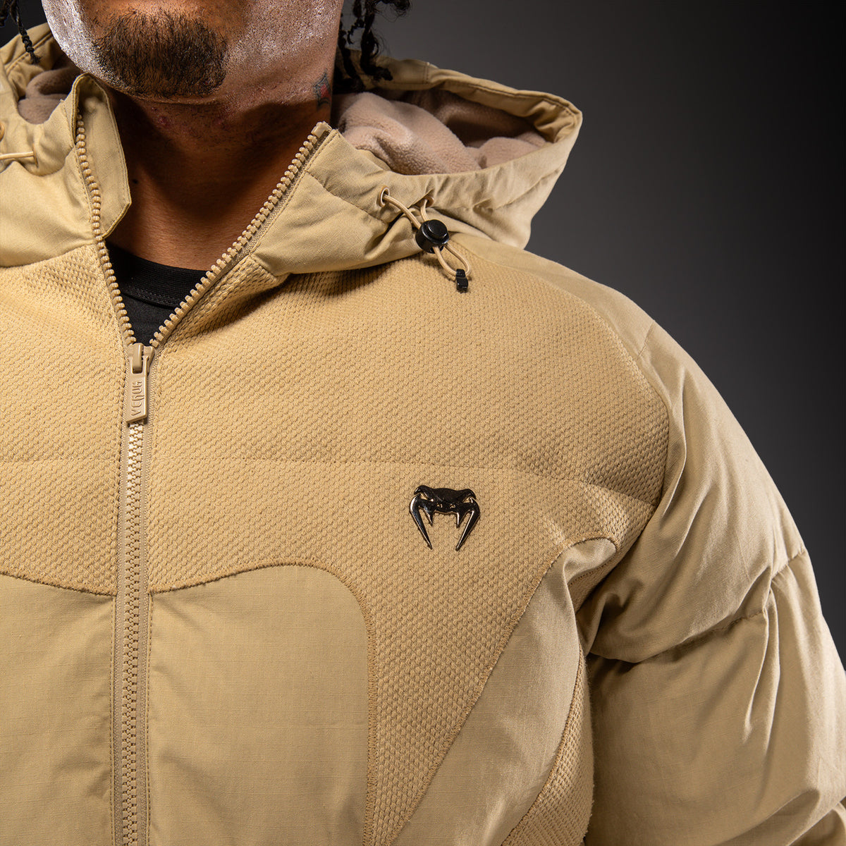 Doudoune Venum Attack Urban Gi - Beige - product-type_Doudounes