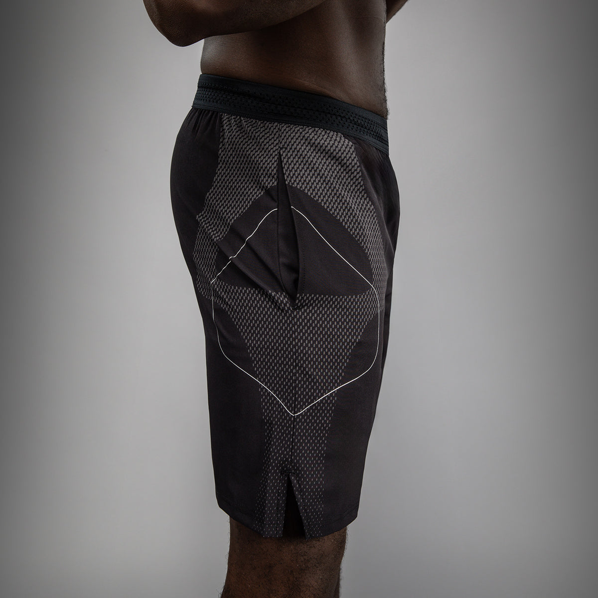 Short de Training Venum Nexus – Noir/Argent - product-type_Shorts de training