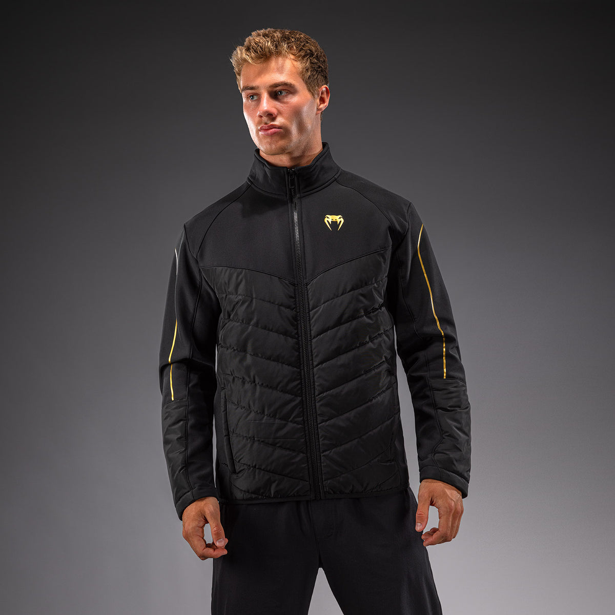 Veste softshell Venum Paddock - Noir/Or - product-type_Vestes