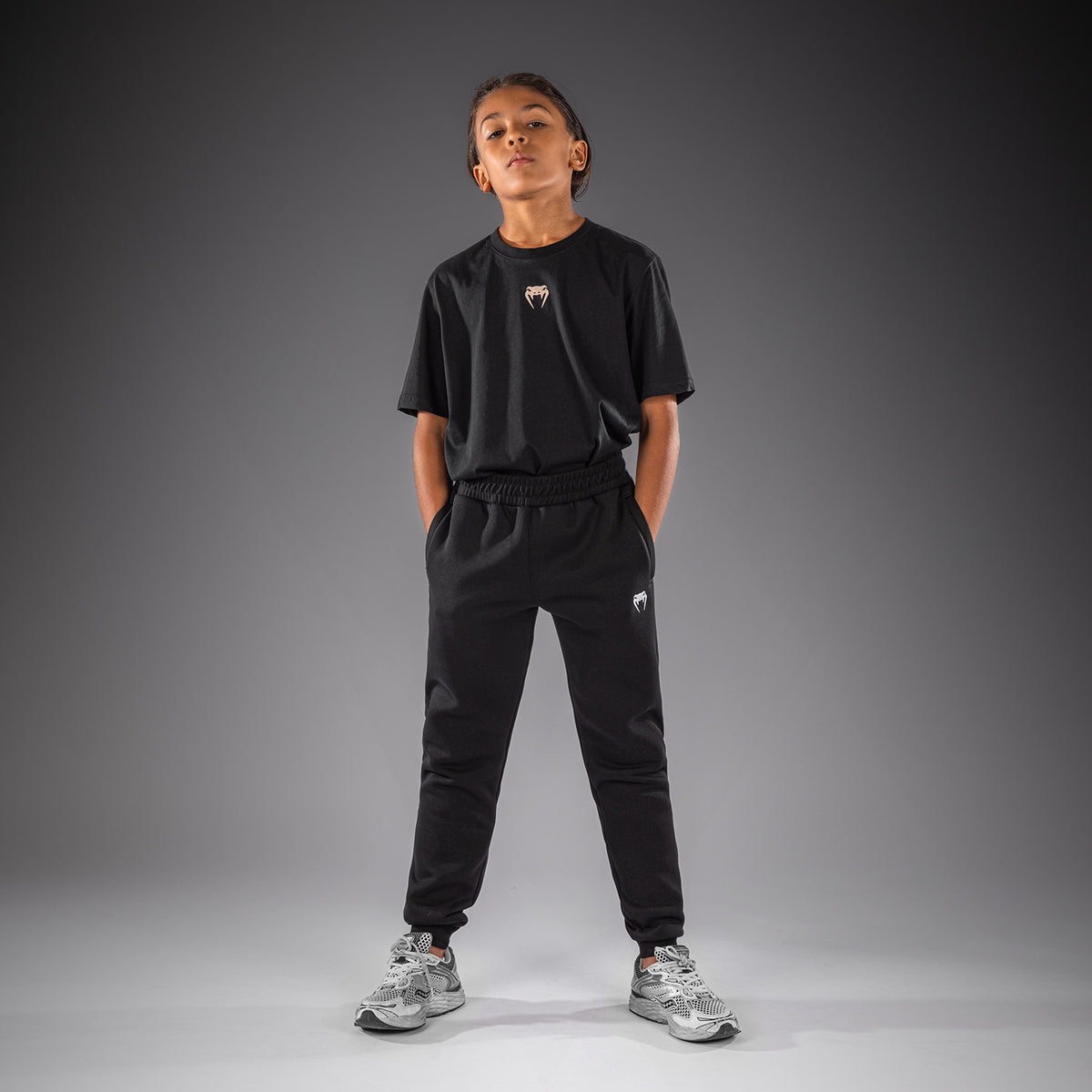Pantalon de Jogging Venum Attack Fleece & Weave Pour Enfant - Noir - product-type_Pantalons de jogging