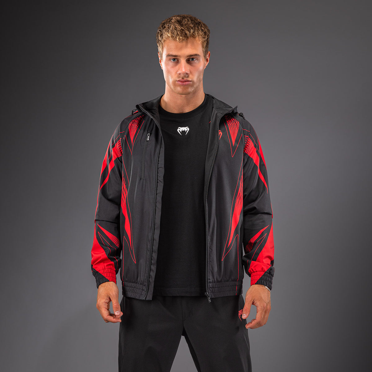 Veste de survêtement Venum Amazonia Reborn - Noir/Rouge - product-type_Vestes