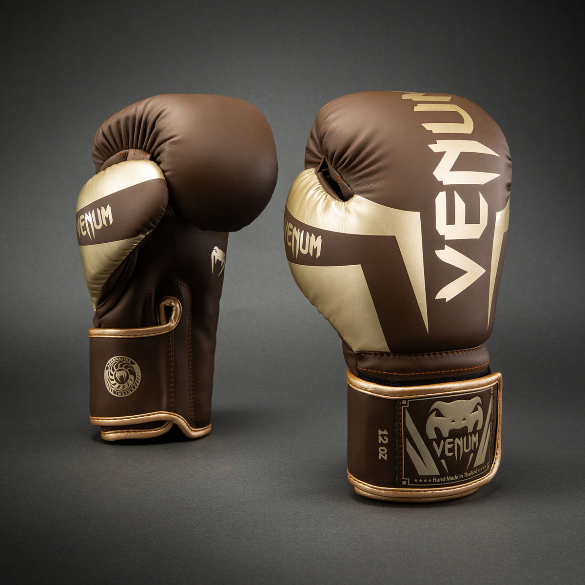 Gants de boxe Venum Elite - Marron foncé - product-type_Gants de boxe