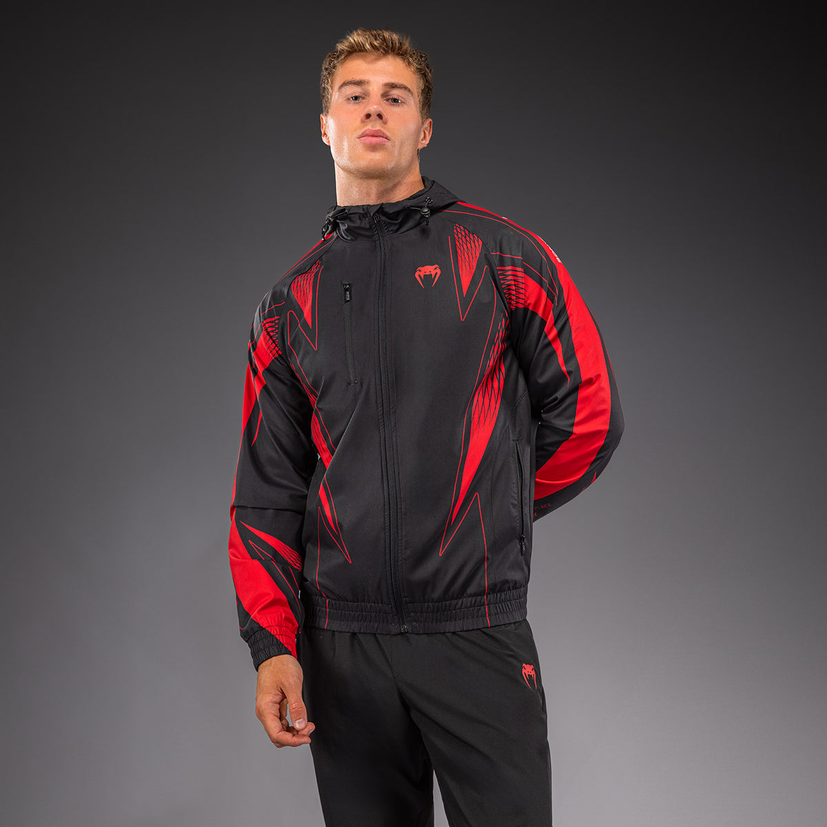 Veste de survêtement Venum Amazonia Reborn - Noir/Rouge - product-type_Vestes