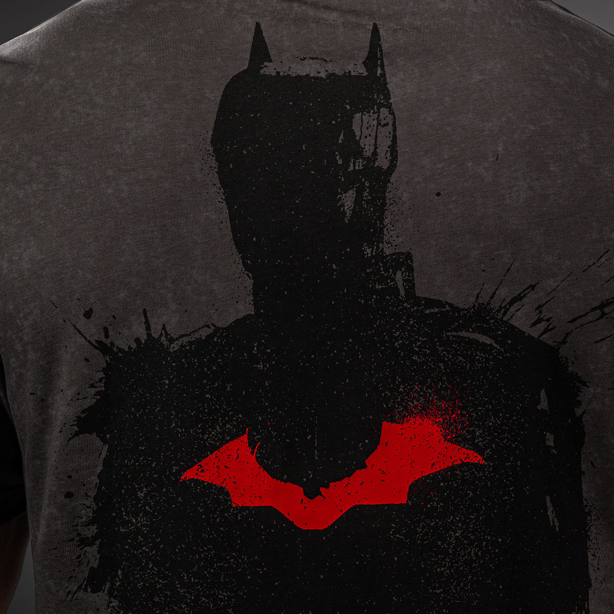 T-shirt en coton Venum x Batman - Gris/Noir/Rouge - product-type_T-Shirts