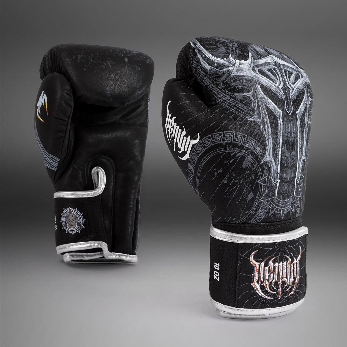 Gants de Boxe Venum Gladiator 5.0 - Noir/Argent - product-type_Gants de boxe