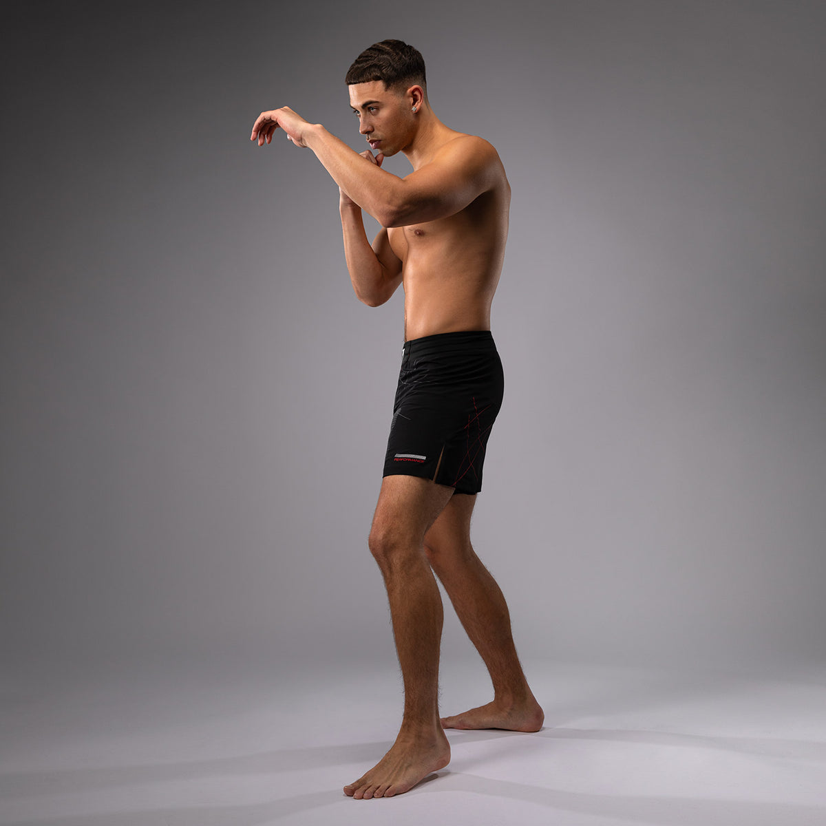 Short de Combat Venum Tactical XT- Noir/Rouge Feu - product-type_Shorts de MMA