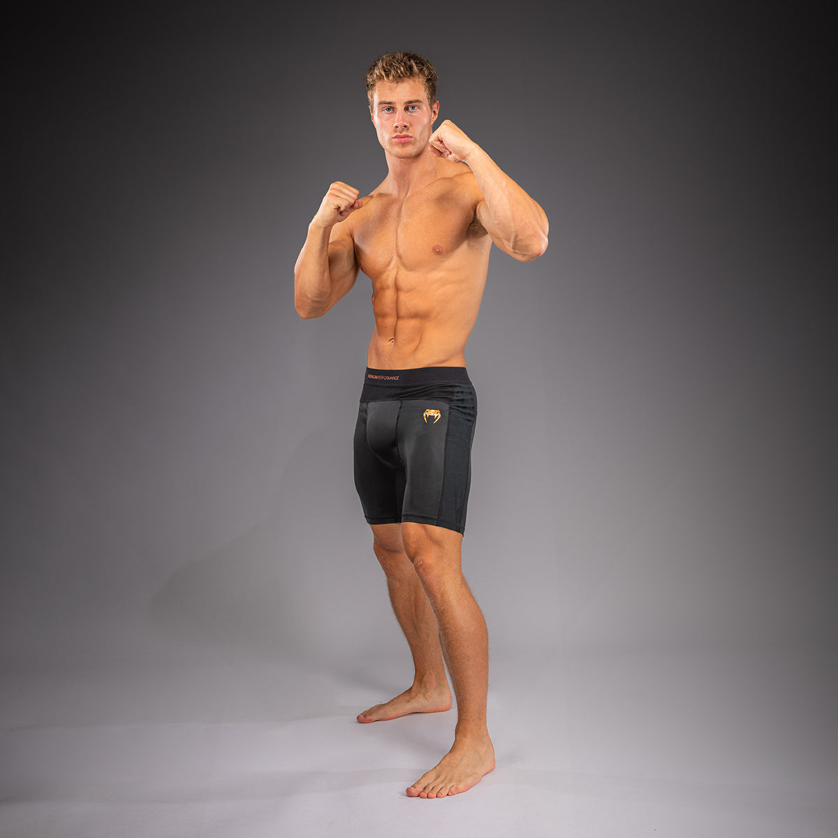 Short de compression Venum G-Fit Revolution - Noir/Cuivre - product-type_Shorts de compression