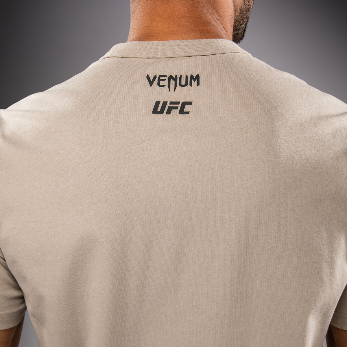 T-shirt à Manches Courtes pour Homme Venum UFC Unity by Venum Authentic Fight Week - Sable - product-type_T-Shirts
