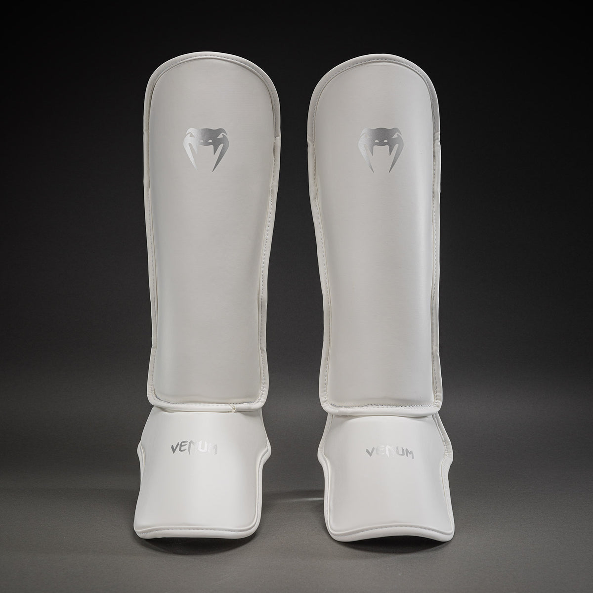 Protège-tibias Venum Contender 1.5 - Blanc/Argent - product-type_Protège-tibias