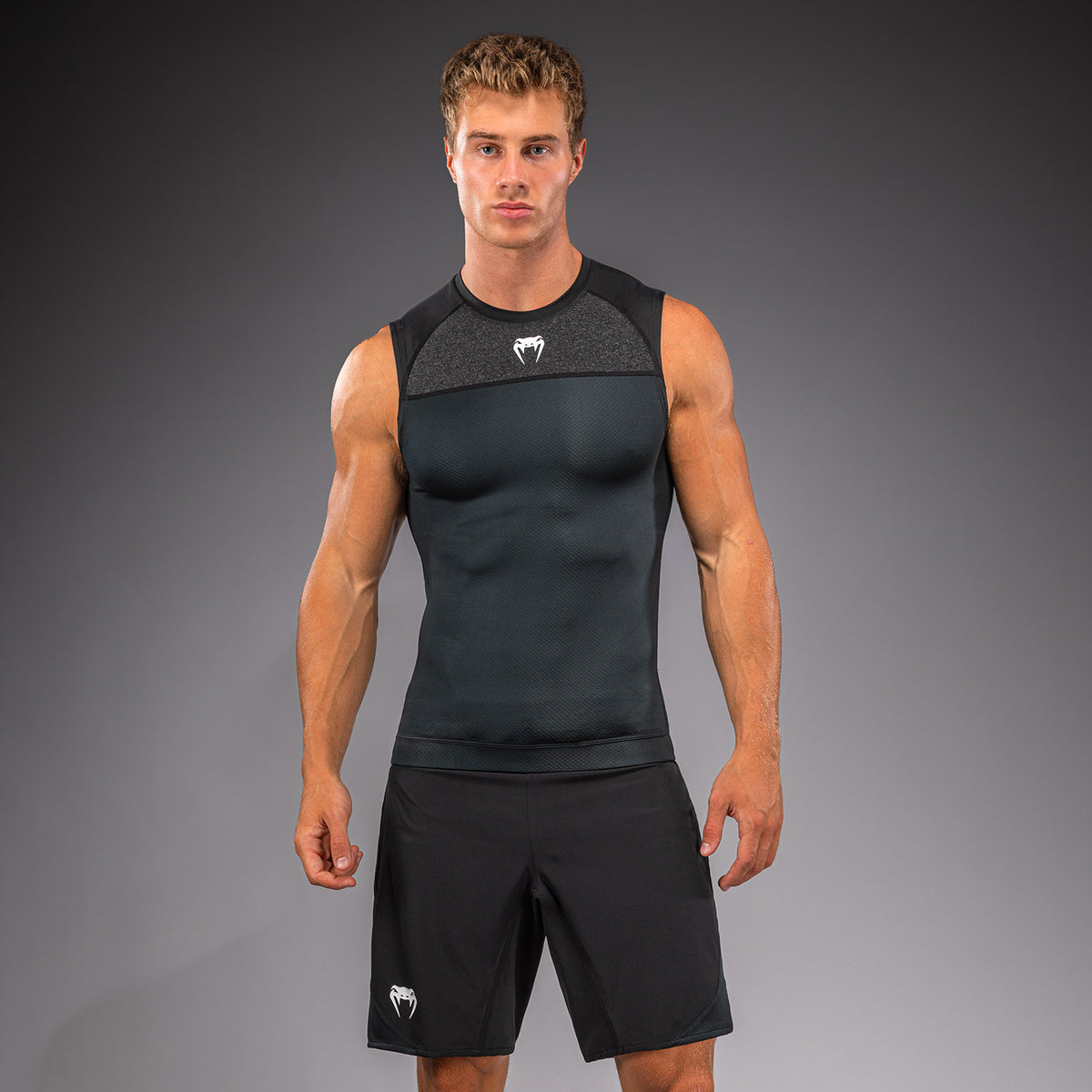 Rashguard sans manches Venum G-Fit Scale - Noir - product-type_T-Shirts de Compression