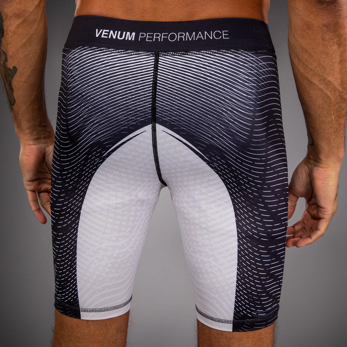 Short de Compression Venum Galactic 3.0 - Blanc Cassé/Noir - product-type_Shorts de compression