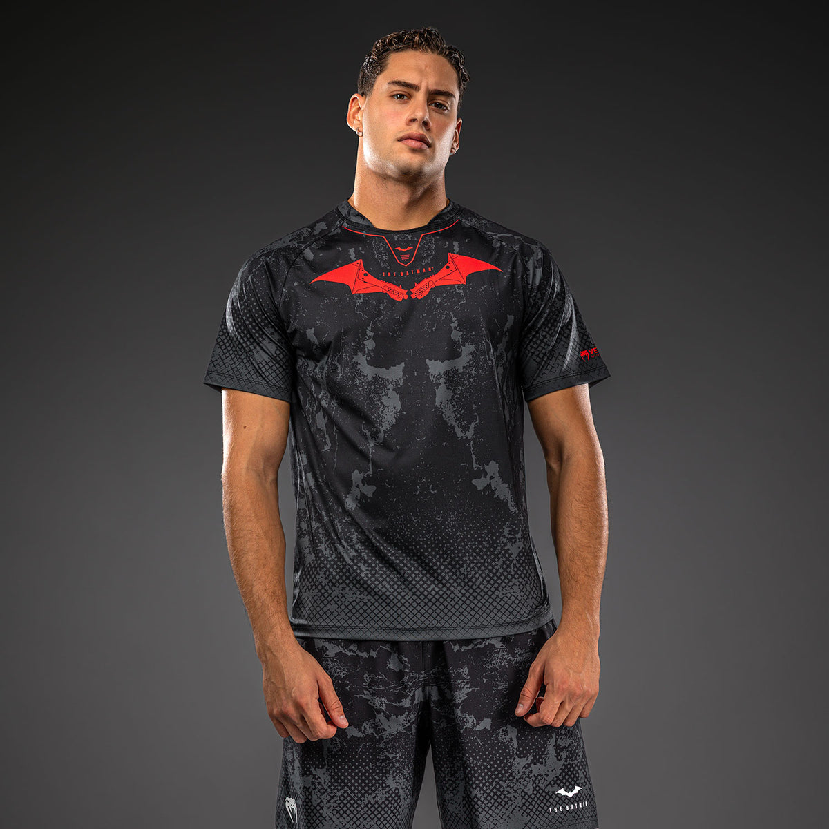 T-shirt Dry-Tech Venum x Batman - Noir/Gris/Rouge - product-type_T-Shirts Dry Tech