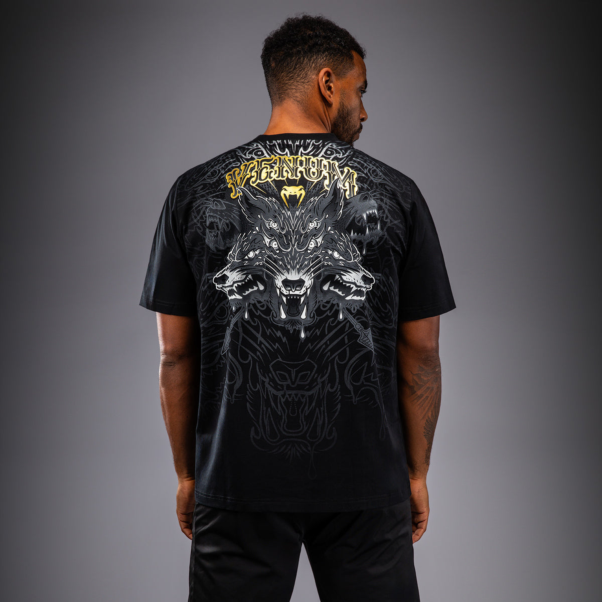 T-shirt Venum Wolf Atak – Noir/Gris - product-type_T-Shirts