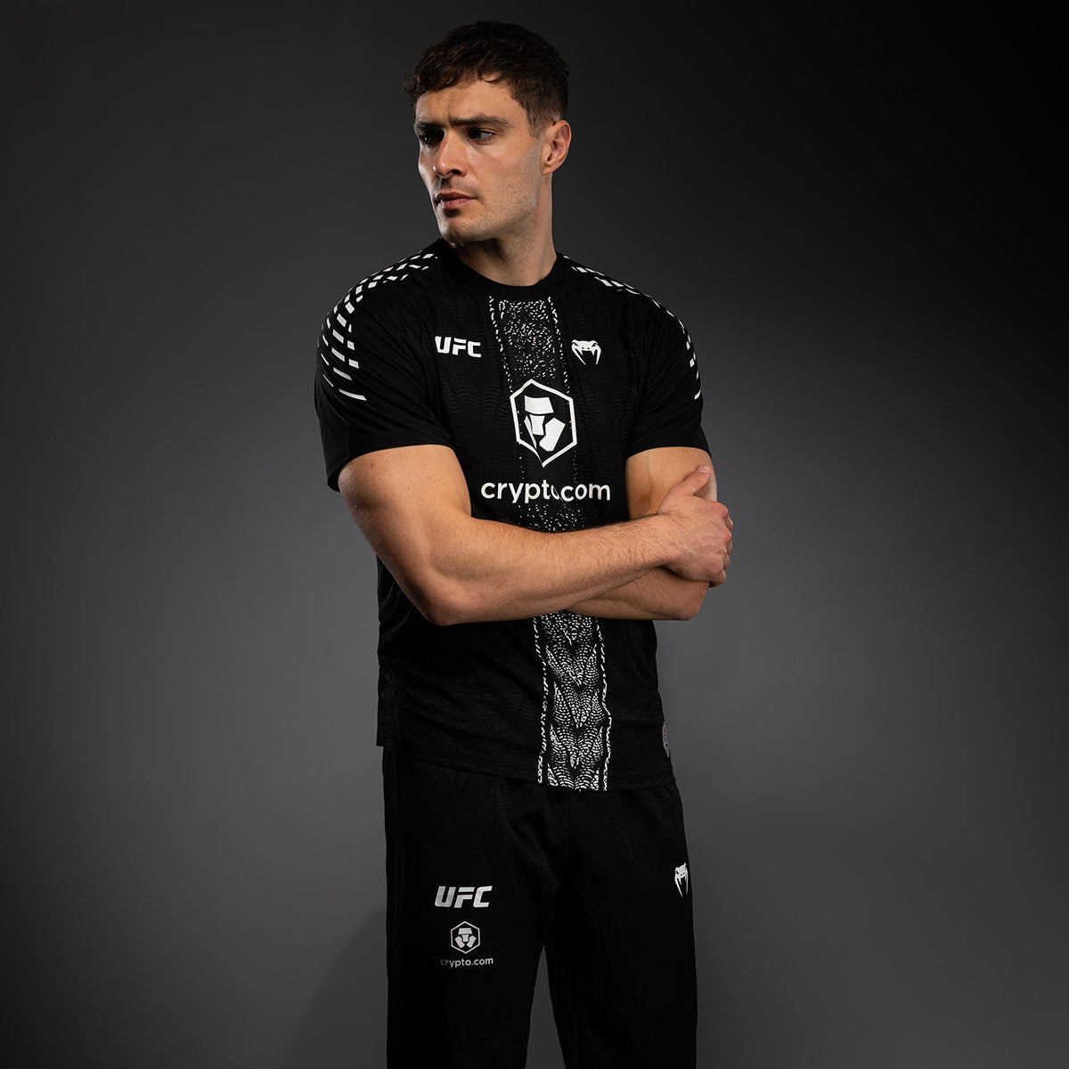 Maillot Officiel Walkout Homme UFC Zenith by Venum Authentic Fight Night - Noir - product-type_T-Shirts Dry Tech