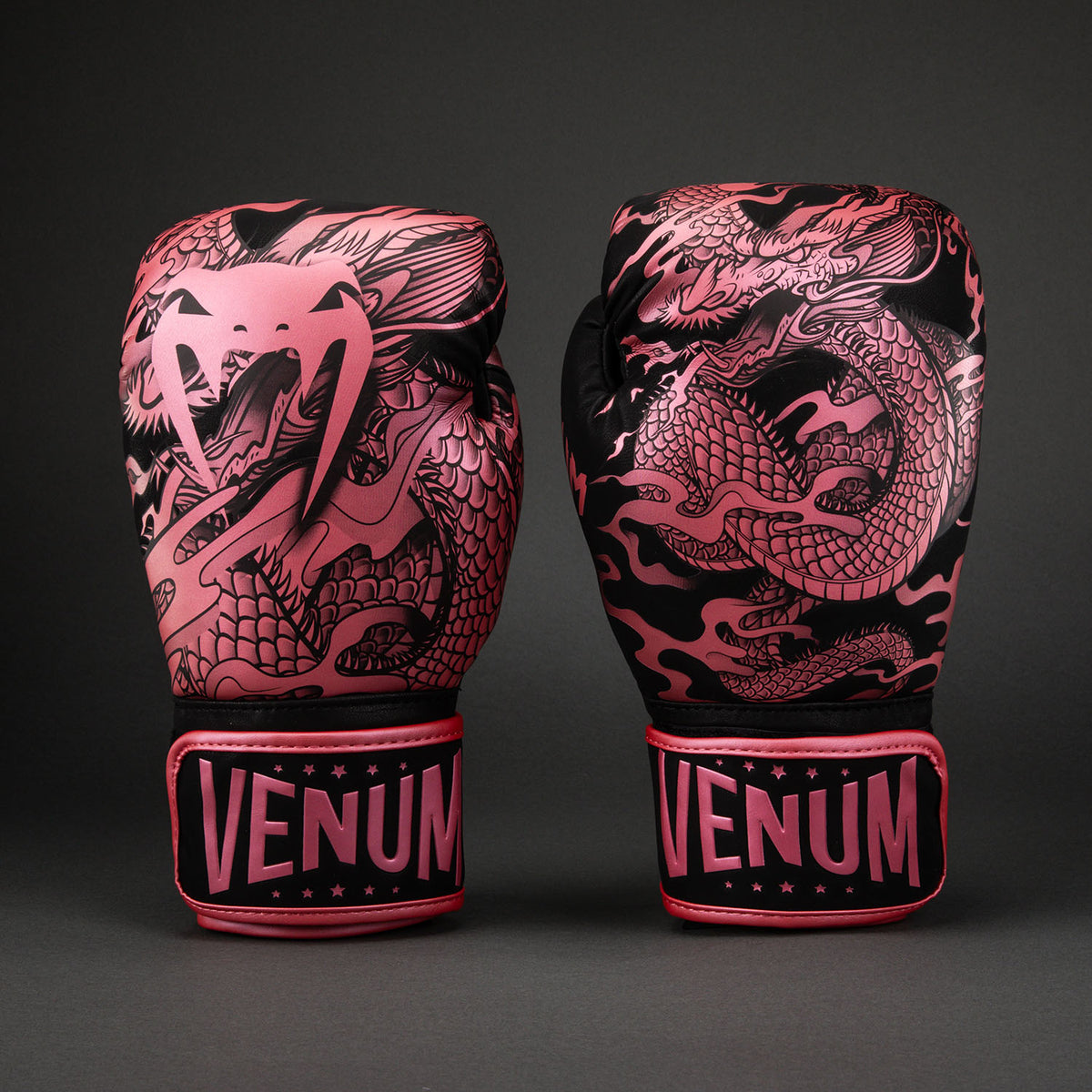 Gants de boxe Dragon's Flight - Noir/Rose métallisé - product-type_Gants de boxe