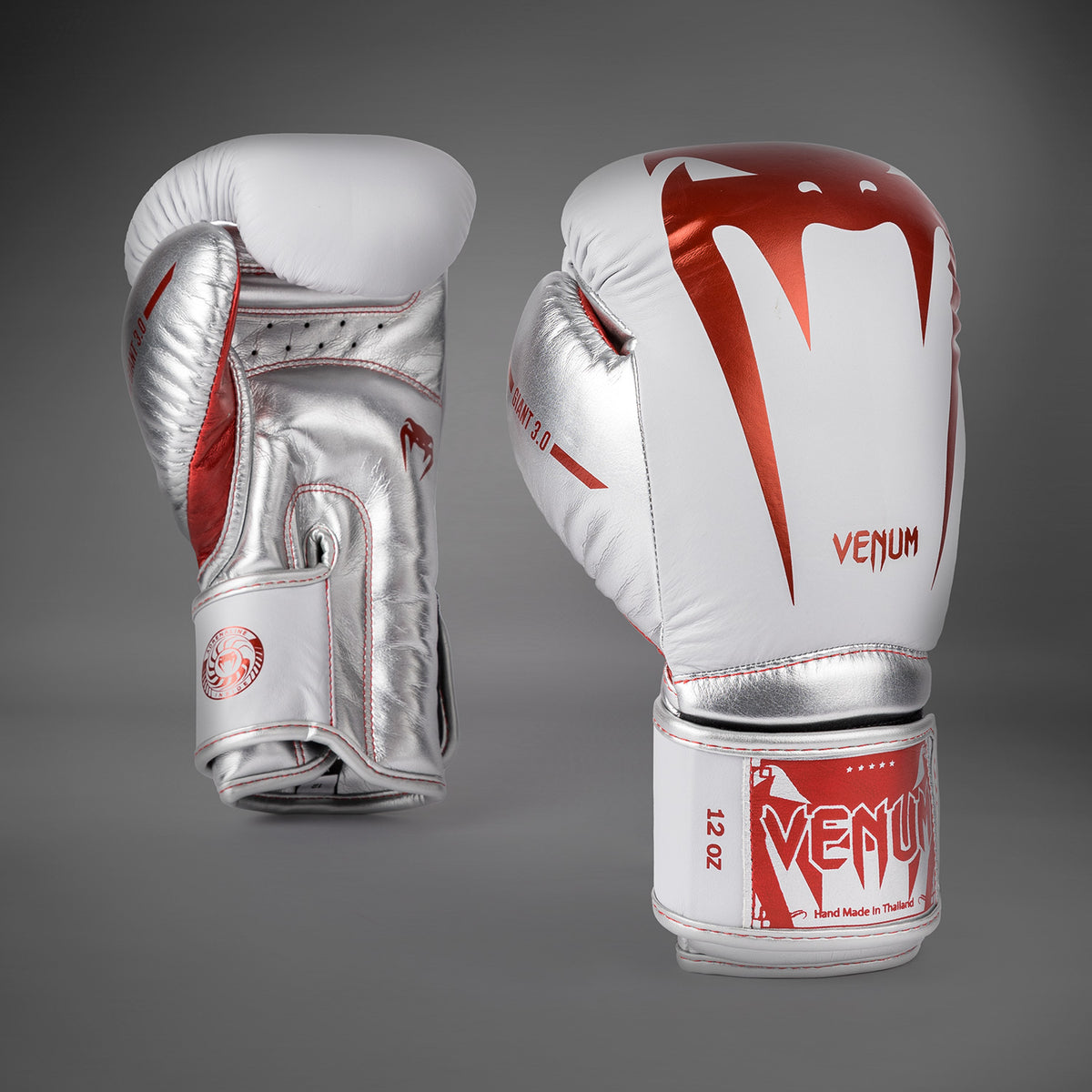 Gants de boxe Venum Giant 3.0 - Edition Spéciale - Rouge/Argent - product-type_Gants de boxe