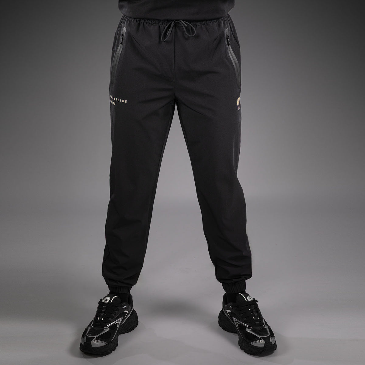 Pantalon de Survêtement Venum Adrenaline – Noir/Sable - product-type_Pantalons de jogging