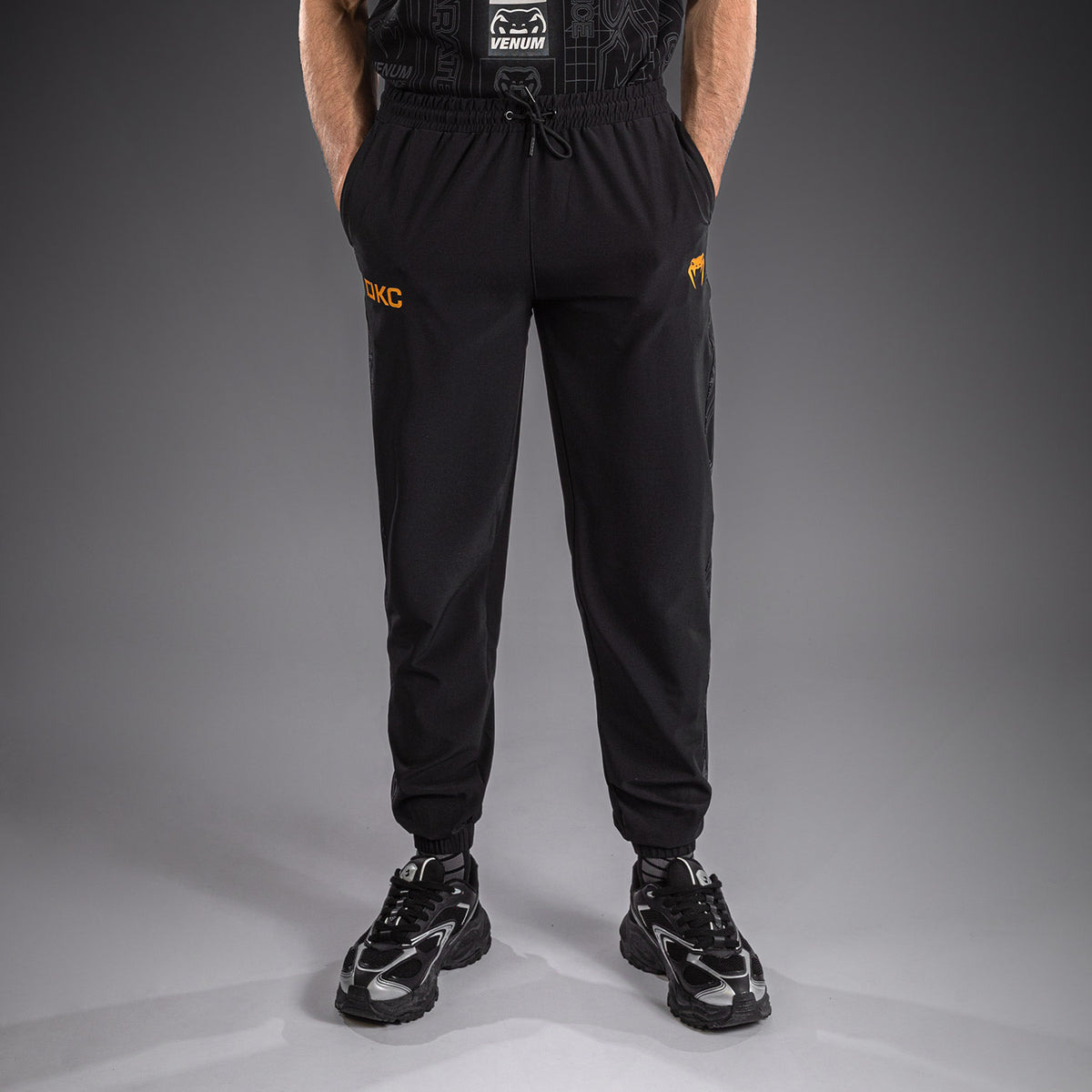 Pantalon de Jogging Karate Combat by Venum – Noir/Gris - product-type_Pantalons de jogging