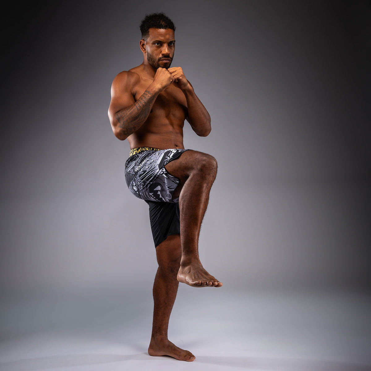 Short de Combat Venum Wolf Atak – Noir/Gris - product-type_Shorts de MMA