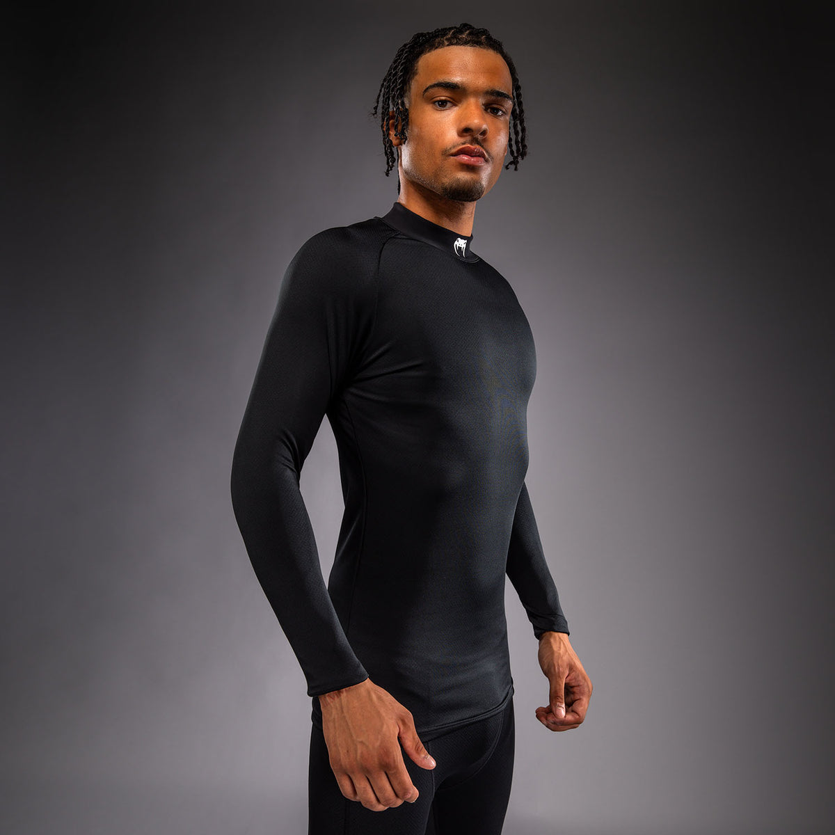 T-shirt à manches longues Venum MX Basics Performance Underwear - Noir/Blanc - product-type_T-Shirts
