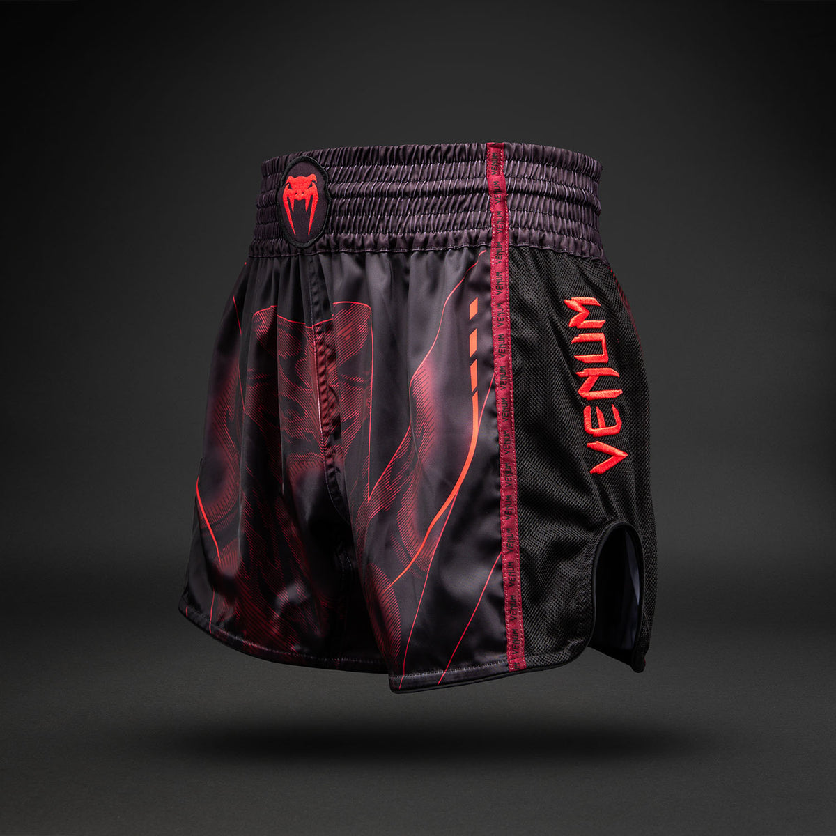 Short de Muay Thaï Venum Spectre – Noir/Rouge - product-type_Shorts de Muay Thai