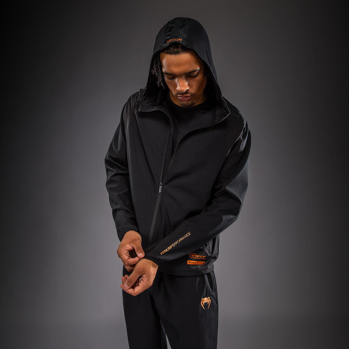 Veste de survêtement Venum G-Fit Revolution - Noir/Cuivre - product-type_Vestes