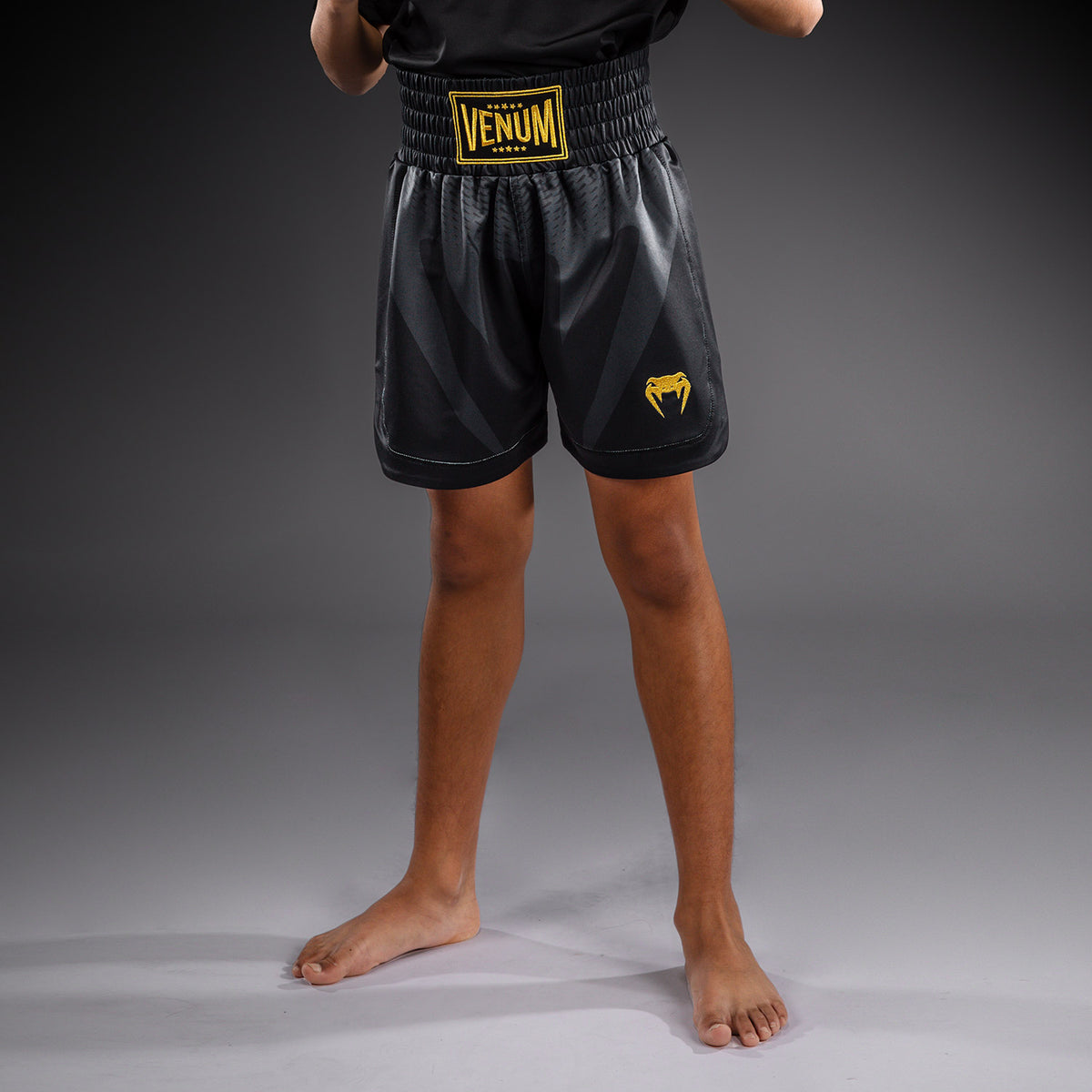 Short de boxe pour Enfant Venum Attack - Noir/Or - product-type_Shorts de boxe