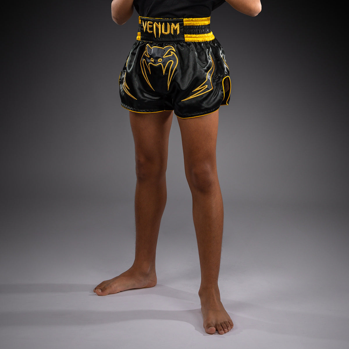 Short de Muay Thai Pour Enfant Venum Bangkok Fury - Noir/Or - product-type_Shorts de Muay Thai