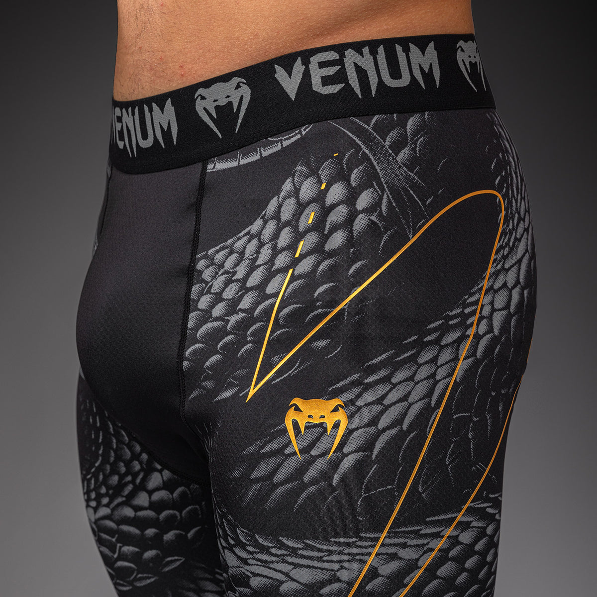 Pantalon de compression Venum Matupa - Noir/Gris/Or - product-type_Pantalons de Compression