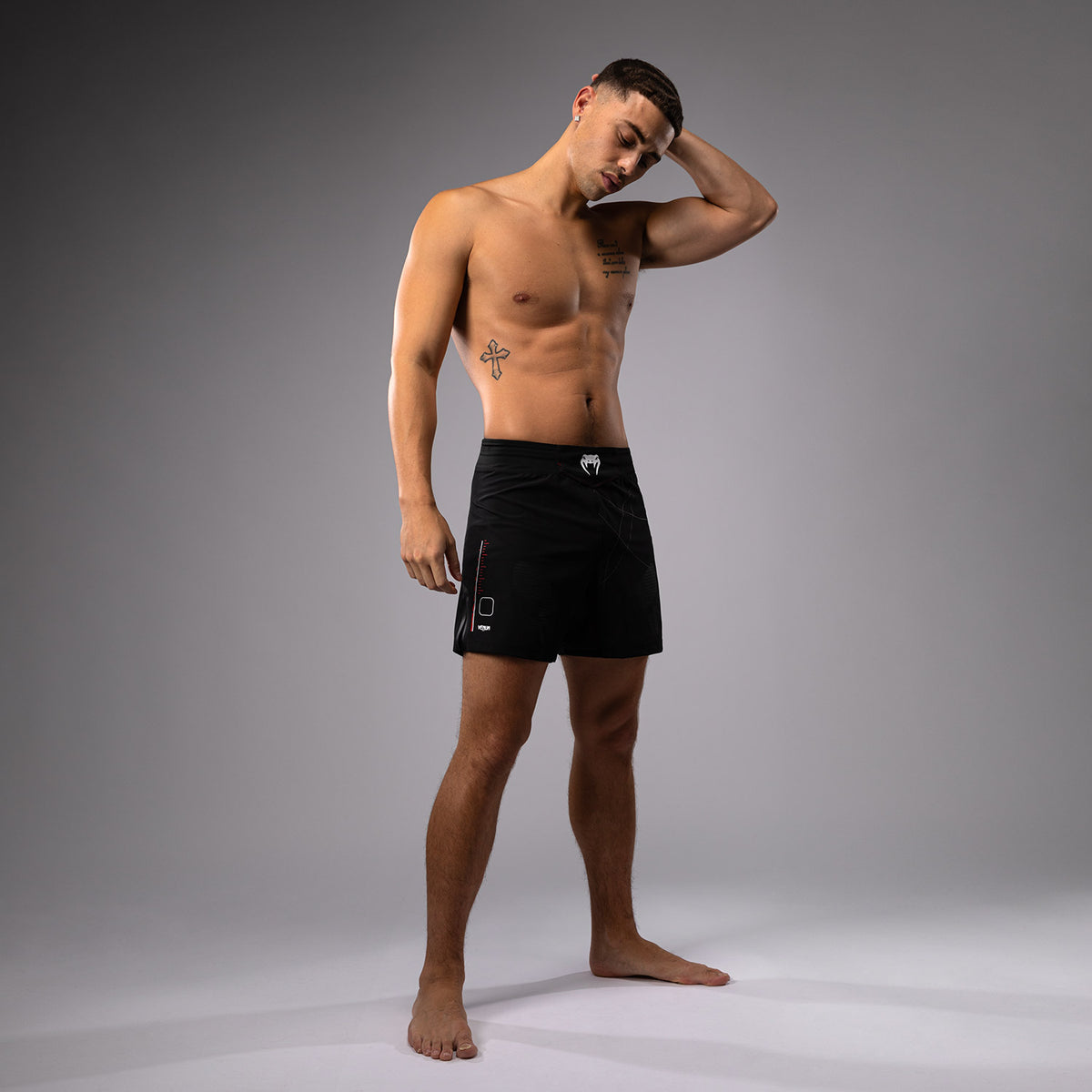 Short de Combat Venum Tactical XT- Noir/Rouge Feu - product-type_Shorts de MMA