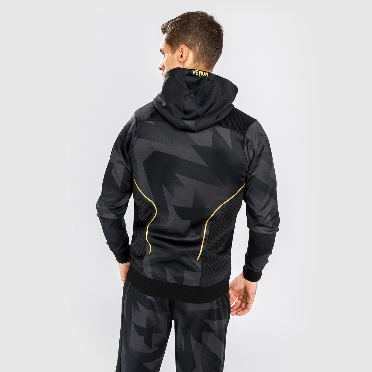 Sweatshirt à Capuche Venum Razor - Noir/Or - product-type_Vestes