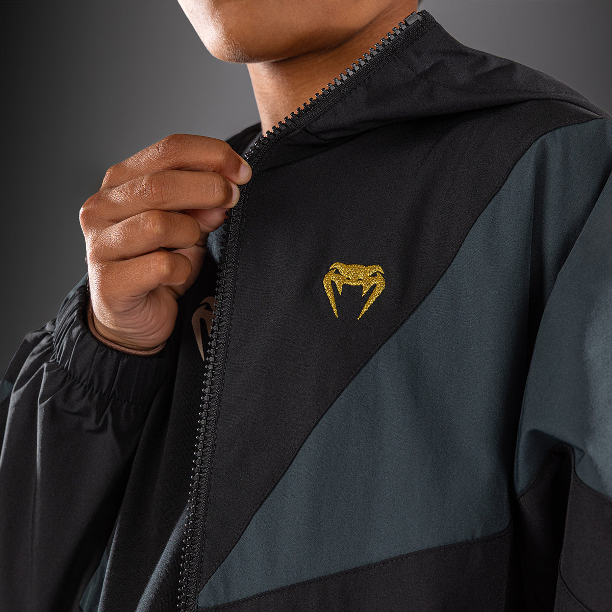 Veste de survêtement Pour Enfant Venum Vectra - Noir/Or - product-type_Vestes