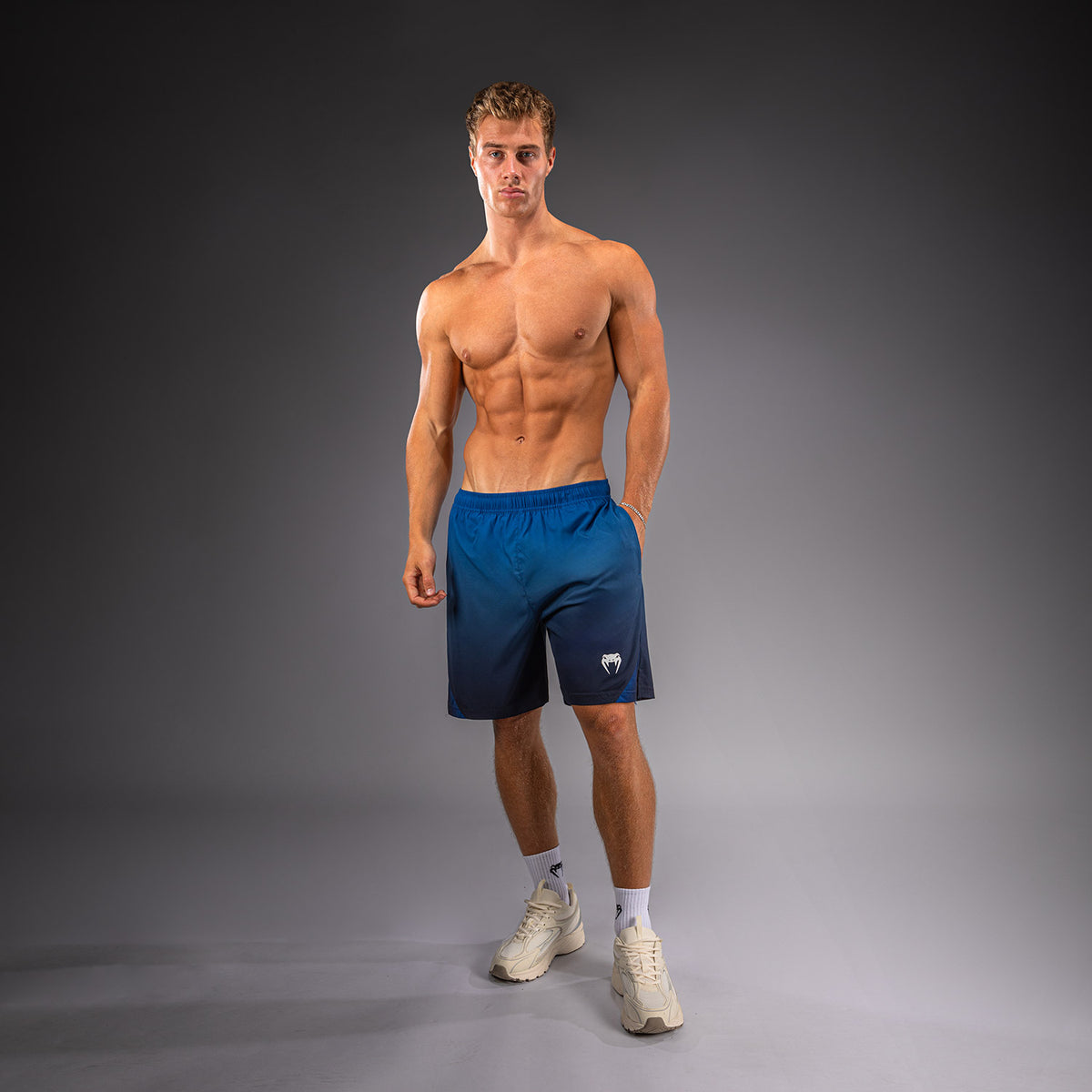 Short d’entraînement Venum Giant Shift - Bleu marine foncé/Bleu - product-type_Shorts de training