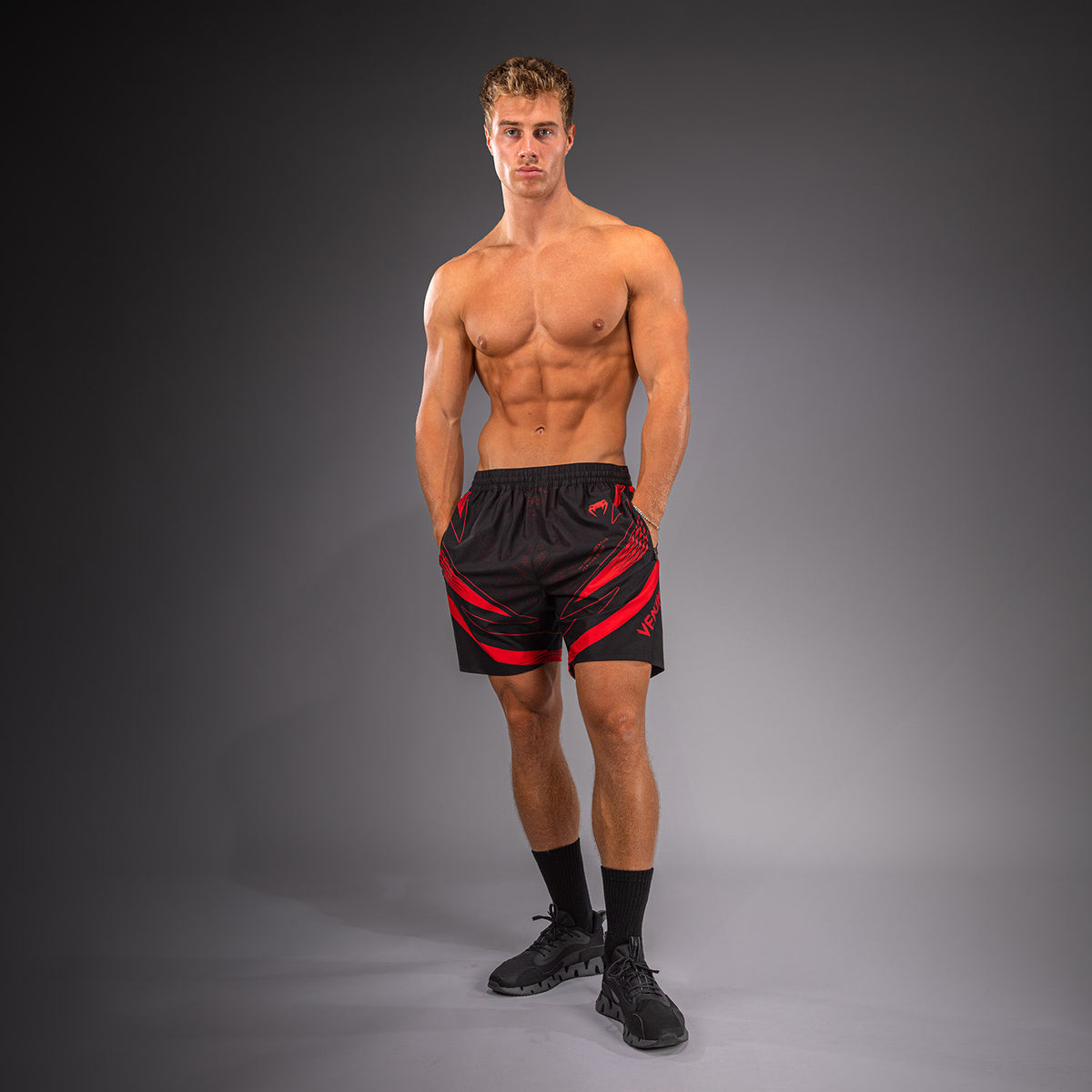Short d’entraînement Venum Amazonia Reborn - Noir/Rouge - product-type_Shorts de training