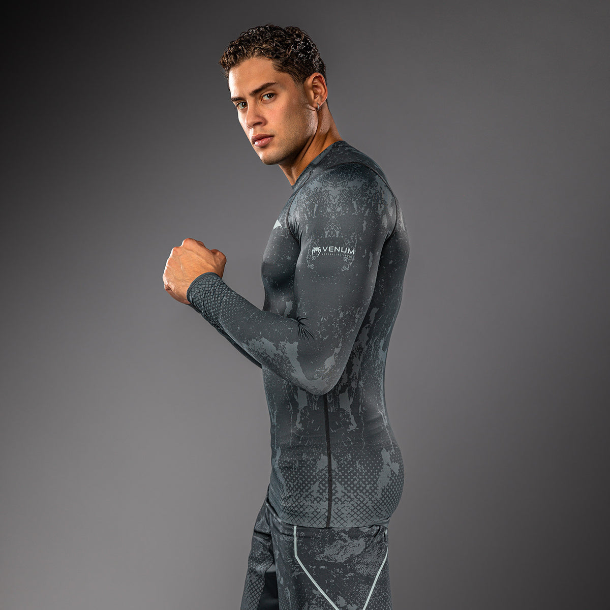 Rashguard à manches longues Venum x Batman - Noir/Gris/Rouge - product-type_T-Shirts de Compression