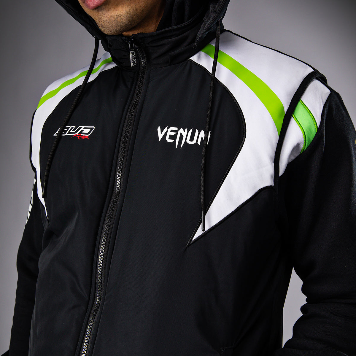Veste sans manches pour Hommes Venum x Bud Racing - Noir/Blanc/Vert Citron - product-type_Vestes