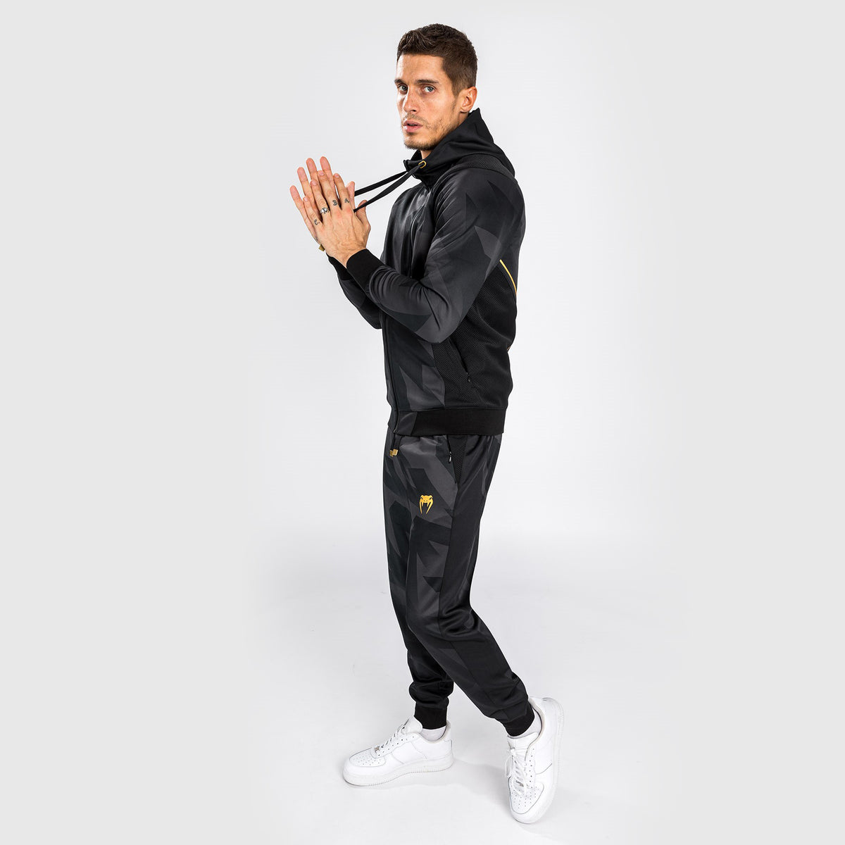 Sweatshirt à Capuche Venum Razor - Noir/Or - product-type_Vestes