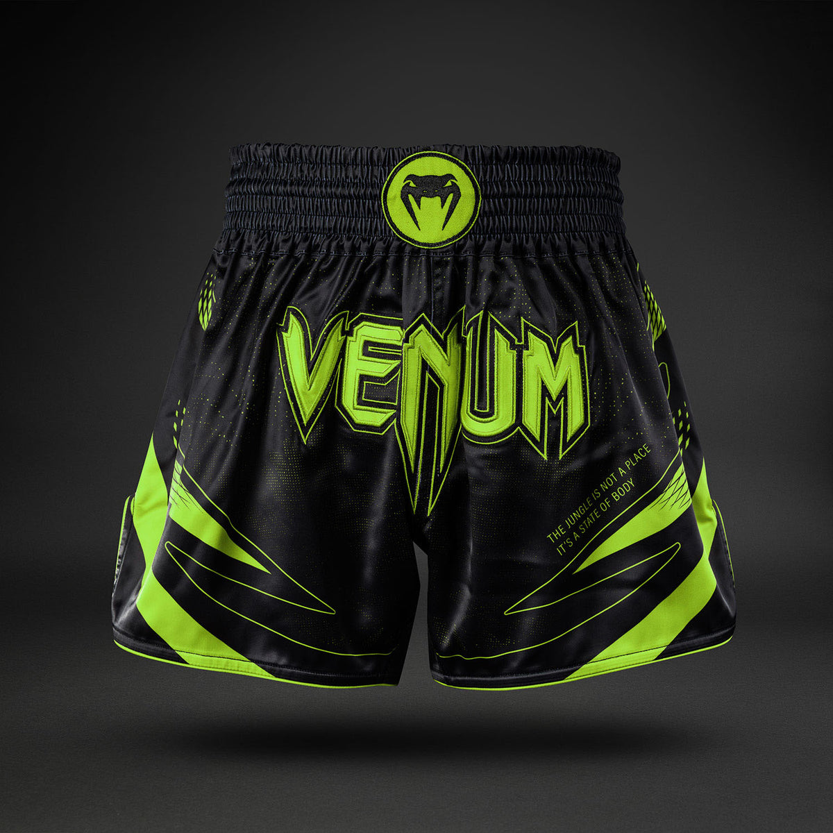 Short de Muay Thaï Venum Amazonia Reborn - Noir/Vert - product-type_Shorts de Muay Thai