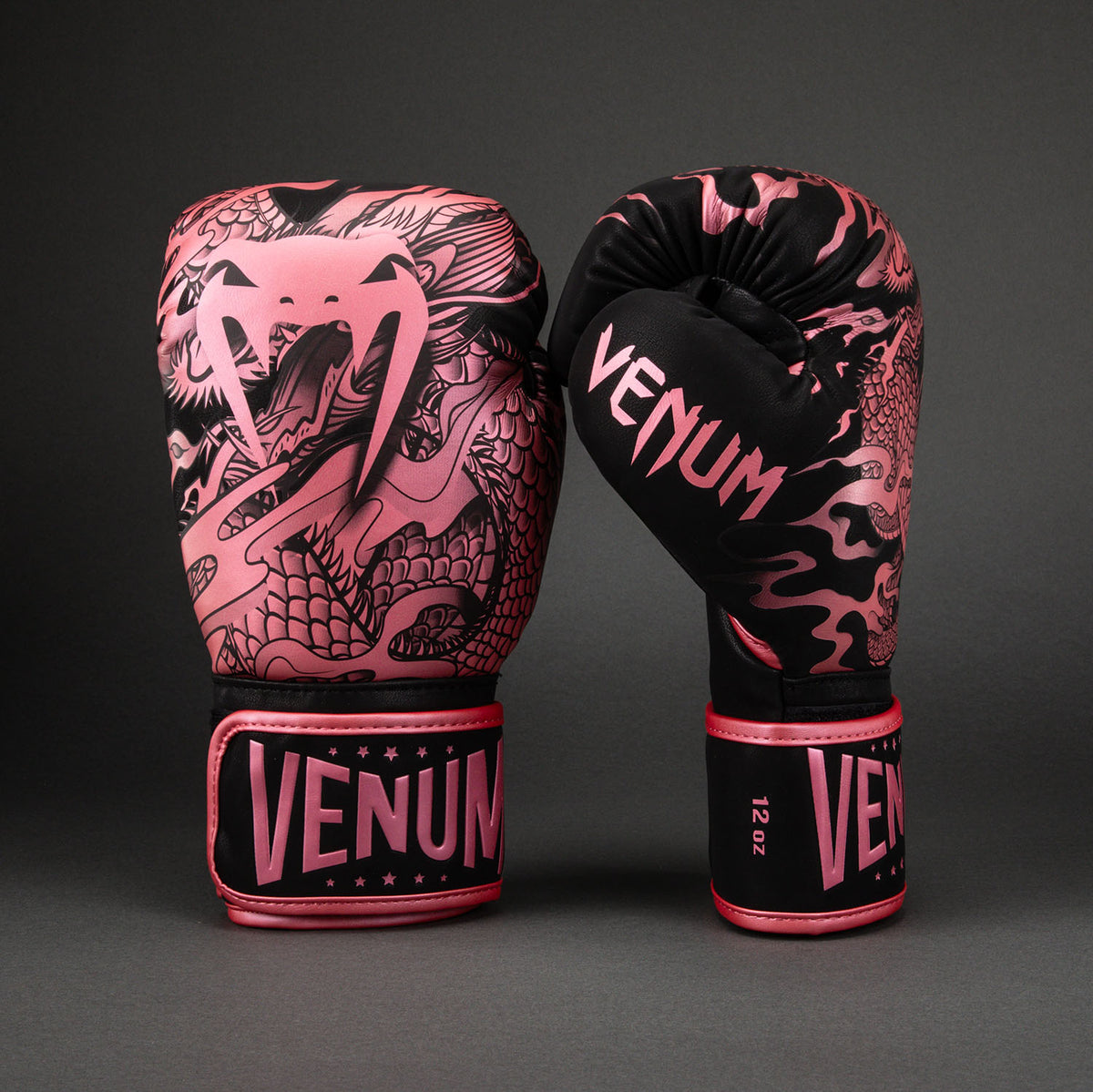 Gants de boxe Dragon's Flight - Noir/Rose métallisé - product-type_Gants de boxe
