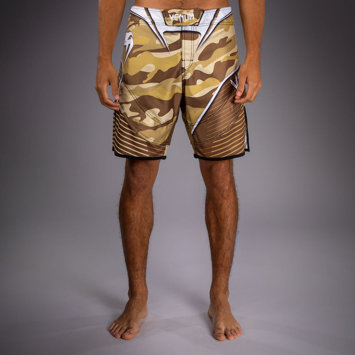 Short de Combat Venum Camo Hero - Beige Clair/Marron - product-type_Shorts de MMA