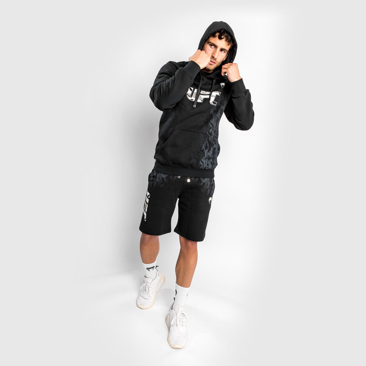 Sweatshirt à Capuche Homme UFC Venum Authentic Fight Week - Noir - product-type_Sweatshirts