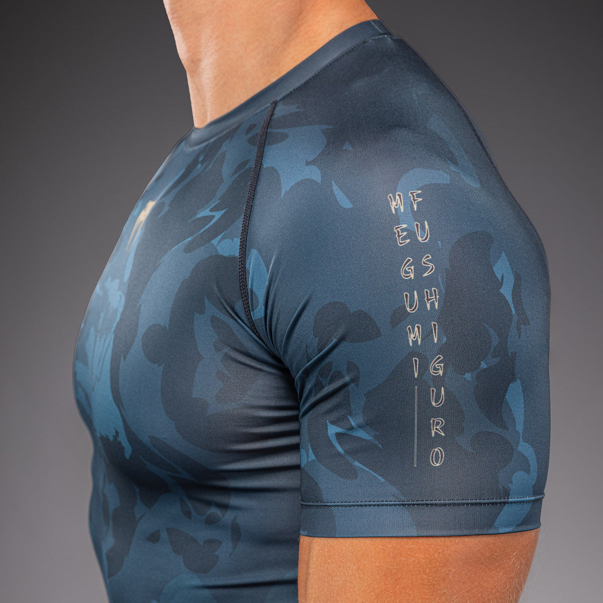 Rashguard à Manches Courtes Fushiguro Jujutsu Kaisen x Venum – Vert Océan