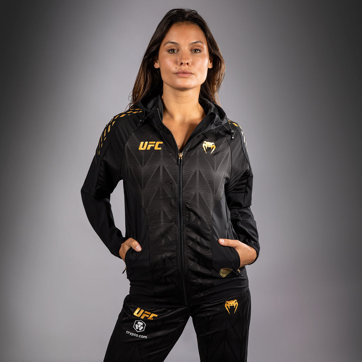 Sweat à capuche Walkout Femme Personnalisé UFC Zenith by Venum Authentic Fight Night - Champion - product-type_Sweatshirts