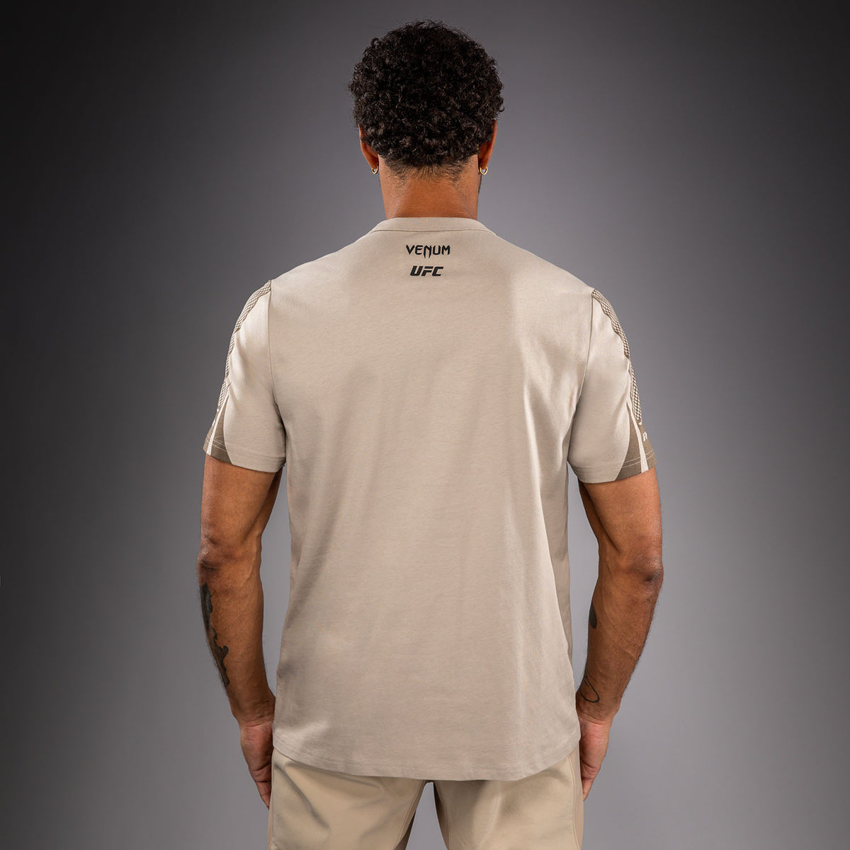 T-shirt à Manches Courtes pour Homme Venum UFC Unity by Venum Authentic Fight Week - Sable - product-type_T-Shirts