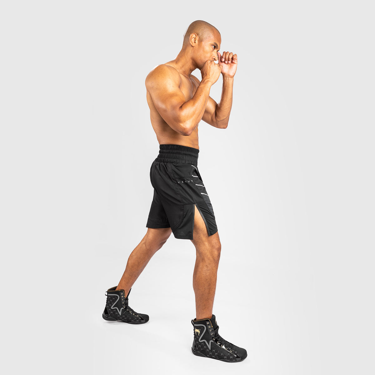 Short de Boxe Venum Biomecha – Noir/Gris - product-type_Shorts de boxe