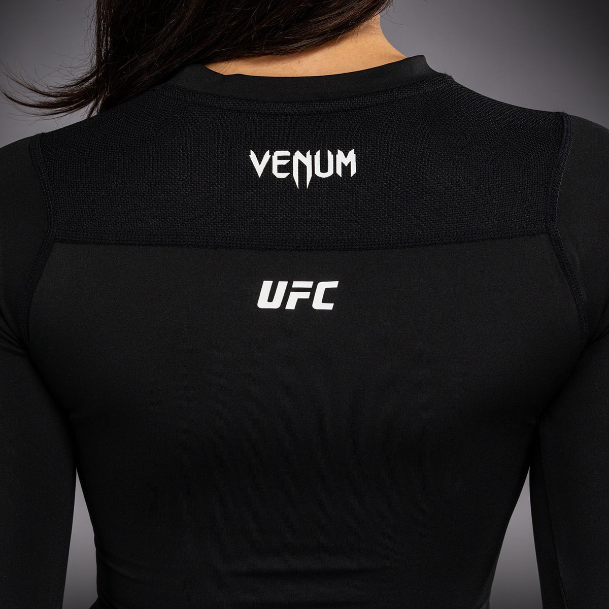 Rashguard à Manches Longues Technique pour Femme Venum UFC Unity by Venum Authentic Fight Week - Noir - product-type_T-Shirts de Compression